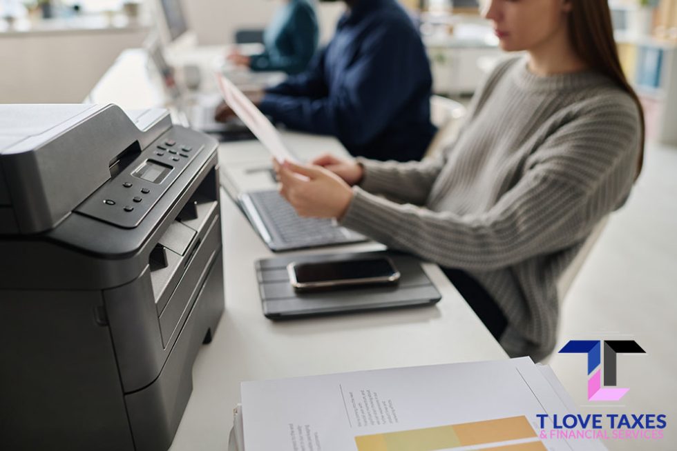Personal Services (Fax, Copy, Print) - T Love Tax and Financial Services